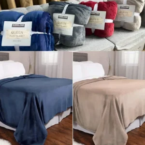 Chăn lông cừu Kirkland Plush Blanket Queen 248 x 233cm
