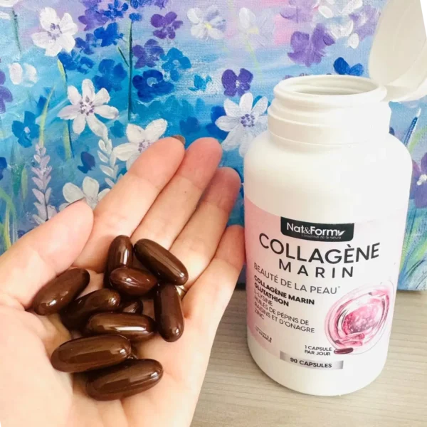 Collagen trắng da NAT&FORM 90 viên