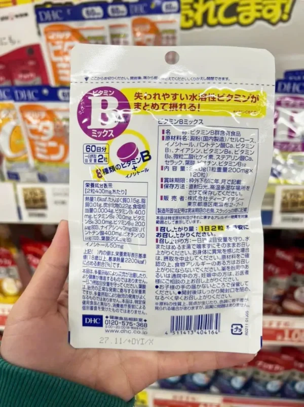 DHC Vitamin B Mix 60 ngày