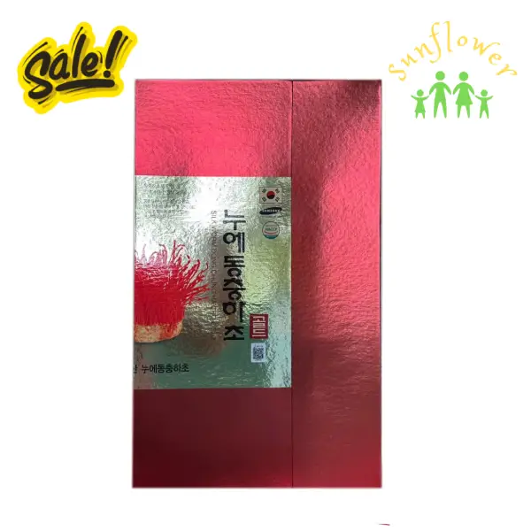 Đông trùng hạ thảo Silk Worm Dong Chung Ha Cho Gold của Hàn Quốc Đông trùng hạ thảo Silk Worm Dong Chung Ha Cho Gold của Hàn Quốc