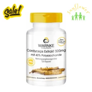 Đông trùng hạ thảo Warnke Cordyceps Extrakt 500mg 120 viên của Đức