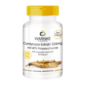 Đông trùng hạ thảo Warnke Cordyceps Extrakt 500mg