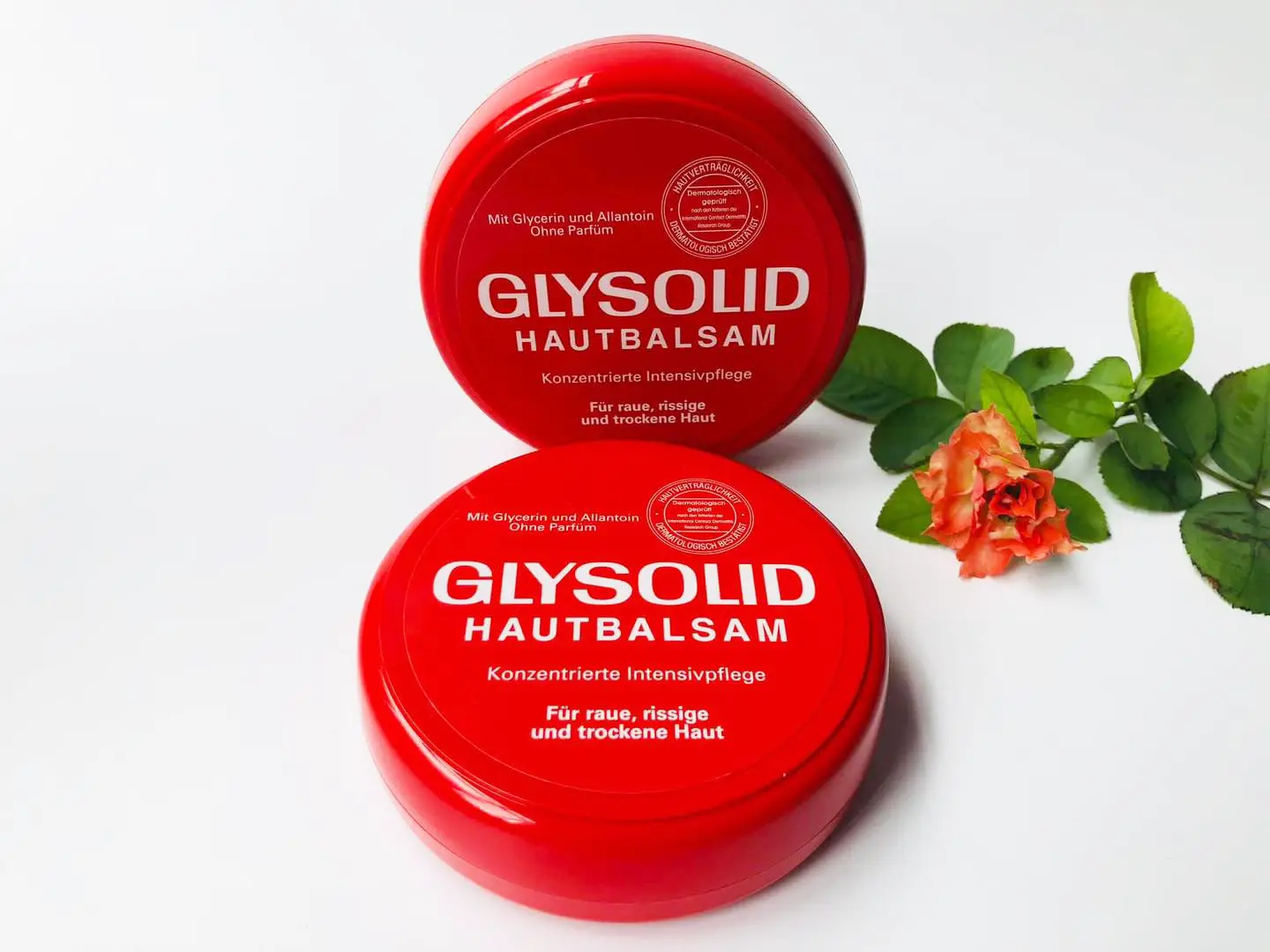 Kem nẻ Glysolid Hautbalsam 100ml của Đức Kem chống nẻ Glysolid trị nứt nẻ da, nứt gót chân, 100 ml