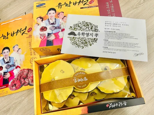 Nấm Linh Chi Đỏ Hàn Quốc Cô Gái Geumsang