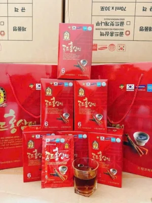Nước Hồng Sâm Chén Dream Hàn Quốc Hộp 30 Gói x 70ml