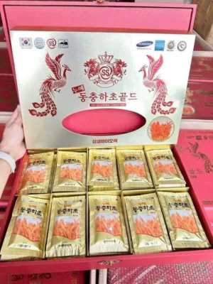 Nước đông trùng hạ thảo Dream hộp giấy đỏ 60 gói 30ml