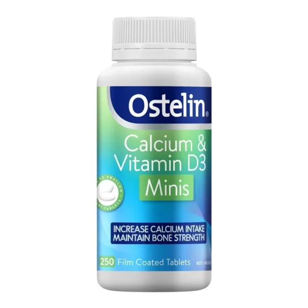 Ostelin Canxi & Vit D 250 Viên nén nhỏ