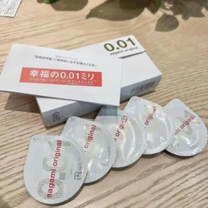 Set 5 Cái Bao Cao Su Sagami 0.01mm
