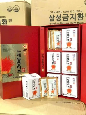 Silk Worm Dong Chung Ha Cho Gold Nước Đông Trùng Samsung