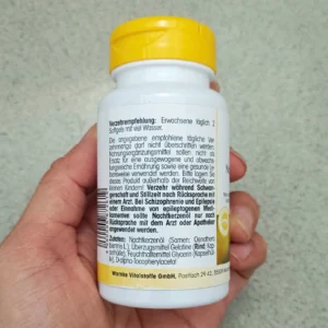 Tinh dầu hoa anh thảo Warnke Nachtkerzenol 500mg 100 viên của Đức Tinh dầu hoa anh thảo Warnke Nachtkerzenöl 500 mg 100 viên