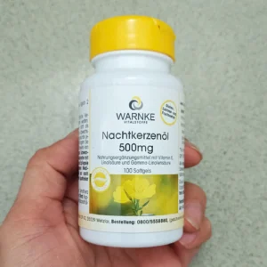Tinh dầu hoa anh thảo Warnke Nachtkerzenol 500mg 100 viên của Đức Tinh dầu hoa anh thảo Warnke Nachtkerzenol 500mg, 100 viên