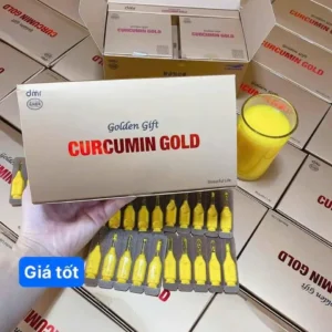Tinh nghệ Nano Curcumin Gold Golden Gift Hộp 100 ống x2ml