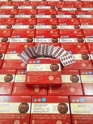 Viên Bổ Gan Kwangdong LiverX-10 Hàn Quốc