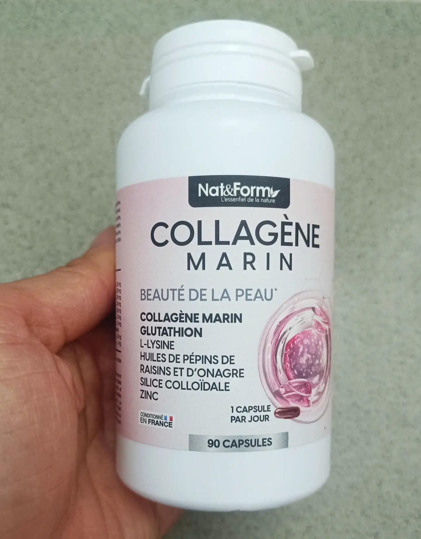 Viên uống Collagen Marin Nat&Form 90 viên của Pháp Viên Uống Collagen Marin Nat&Form của Pháp 90 viên