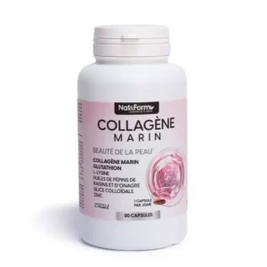 Viên Uống Trắng Da Nat&Form Collagen Marin 90 viên