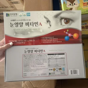 Viên bổ mắt Health of Eye Vitamin A Hàn Quốc 120 viên