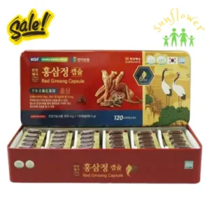Viên đạm hồng sâm linh chi nhung hươu Hanmi 120 viên của Hàn Quốc