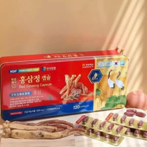 Viên sâm nhung linh chi Hanmi KGF 120 viên của Hàn QUốc