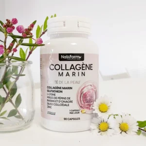 Viên uống Collagen Marin Nat&Form dưỡng trắng và chống lão hóa da Pháp