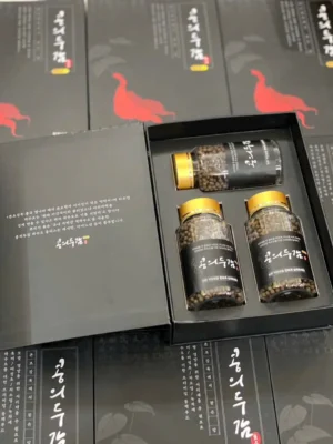 Viên uống hà thủ ô Rootonix 3 lọ x 100g của Hàn Quốc Viên uống Hà Thủ Ô Rootonix Hàn Quốc giúp giảm rụng tóc, bạc tóc hộp 3 lọ