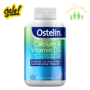 Viên uống Ostelin 300 viên Calcium & Vitamin D3 của Úc