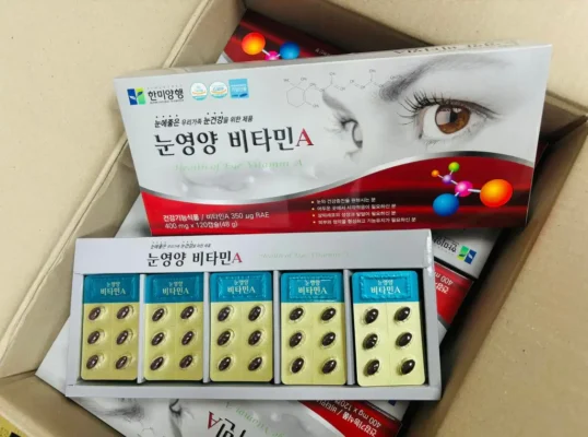 Viên uống bổ mắt HANMI Hàn Quốc 120 viên