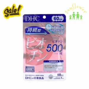 Viên uống mọc tóc DHC Biotin 500µg 60 ngày của Nhật Bản