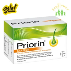 Viên uống ngăn rụng tóc Priorin Kapseln Bayer 270 viên của Đức