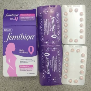 Vitamin tổng hợp cho bà bầu Femibion 0 Babyplanung 56 viên của Đức