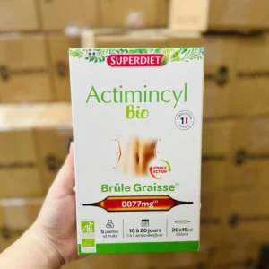 Nước uống giảm cân Superdiet Actimincyl Bio 20 ống của Pháp ACTIMINCYL BIO SUPERDIET 20 AMPOULES - Giảm cân Actimincyl 20 ống