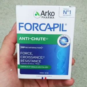 Viên uống mọc tóc Arkopharma Forcapil Anti-Chute 30 viên của Pháp Arkopharma Forcapil Anti-Chute - viên uống giúp giảm rụng, mọc tóc nội tiết