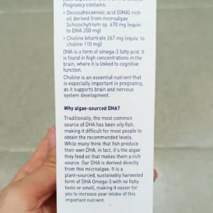 Viên uống Elevit DHA & Choline Pregnancy 60 viên của Úc DHA cho bà bầu Elevit DHA & Choline Pregnancy, 60 viên của Úc