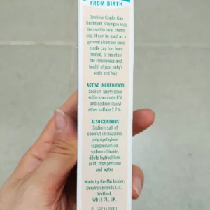Dầu gội Dentinox Cradle Cap Treatment Shampoo trị cứt trâu 125ml