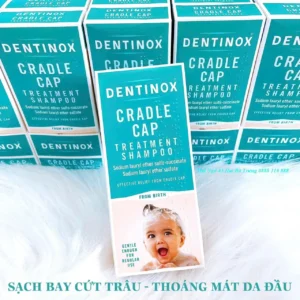 Dầu gội trị cứt trâu Dentinox 125ml của Anh Quốc Dầu gội cứt trâu Dentinox 125ml cho bé từ sơ sinh