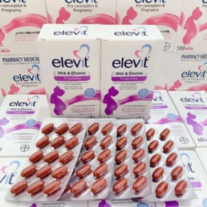Viên uống Elevit DHA & Choline Pregnancy 60 viên của Úc Elevit bầu DHA & Choline Pregnancy 60 viên của Úc
