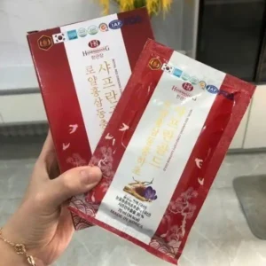 Sâm nhụy hoa nghệ tây HanKwanJang 20 gói của Hàn Quốc HỒNG SÂM SAFFRON ĐÔNG TRÙNG GOLD