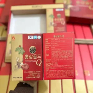 Hong Sam Nhung Huou Linh Chi Gold Q Han Quoc Hop 30 Goi x 50ml