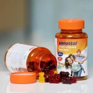 Kẹo dẻo gấu Sanostol bổ sung 9 loại vitamin