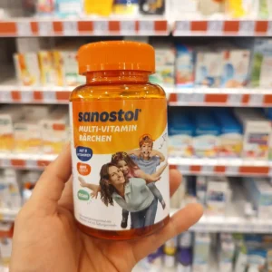 Kẹo dẻo gấu Sanostol bổ sung vitamin cho trẻ em 60 viên