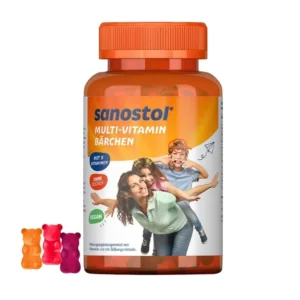Kẹo vitamin tổng hợp hình gấu Sanostol Multi 60 viên