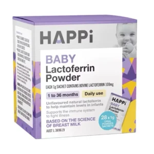Men Happi Baby Lactoferrin Power Úc hỗ trợ đường ruột