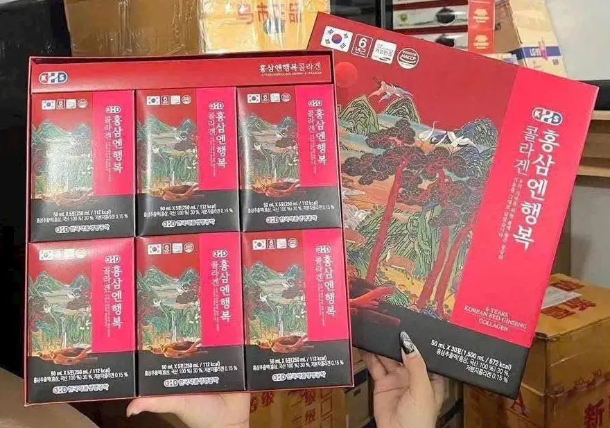 Nước sâm Collagen đông trùng Gaesung 30 gói của Hàn Quốc Nước sâm Collagen đông trùng Gaesung 30 gói của Hàn Quốc - Hình ảnh 3