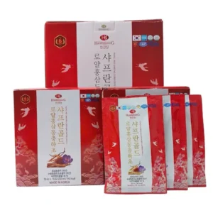 Nước Hồng Sâm Hoàng Gia Đông Trùng Saffron HANKWANJANG