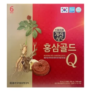 Nước Hồng Sâm Nhung Hươu Linh Chi Gold Q 30 gói