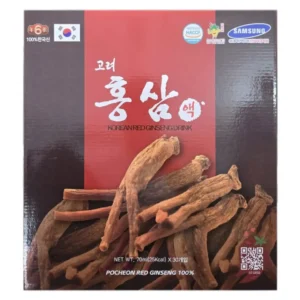 Nước hồng sâm Pocheon, sâm Hàn Quốc 6 năm tuổi