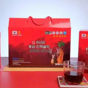 Nước sâm nhung hươu Signature Gold 20 gói của Hàn Quốc Nước hồng sâm nhung hươu SMS Bio Pharm Hàn Quốc