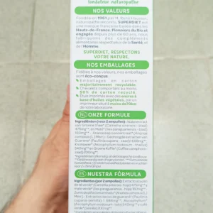 Nước uống giảm cân Superdiet Actimincyl Bio 20 ống của Pháp Nước uống Superdiet Actimincyl Bio 20 ống đốt mỡ, giảm cân của Pháp