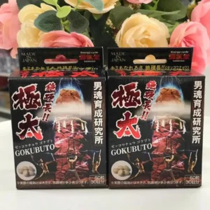 Viên tăng cường sinh lý nam Gokubuto 60 viên của Nhật Bản Thuốc Gokubuto tăng kích thước cậu nhỏ của Nhật