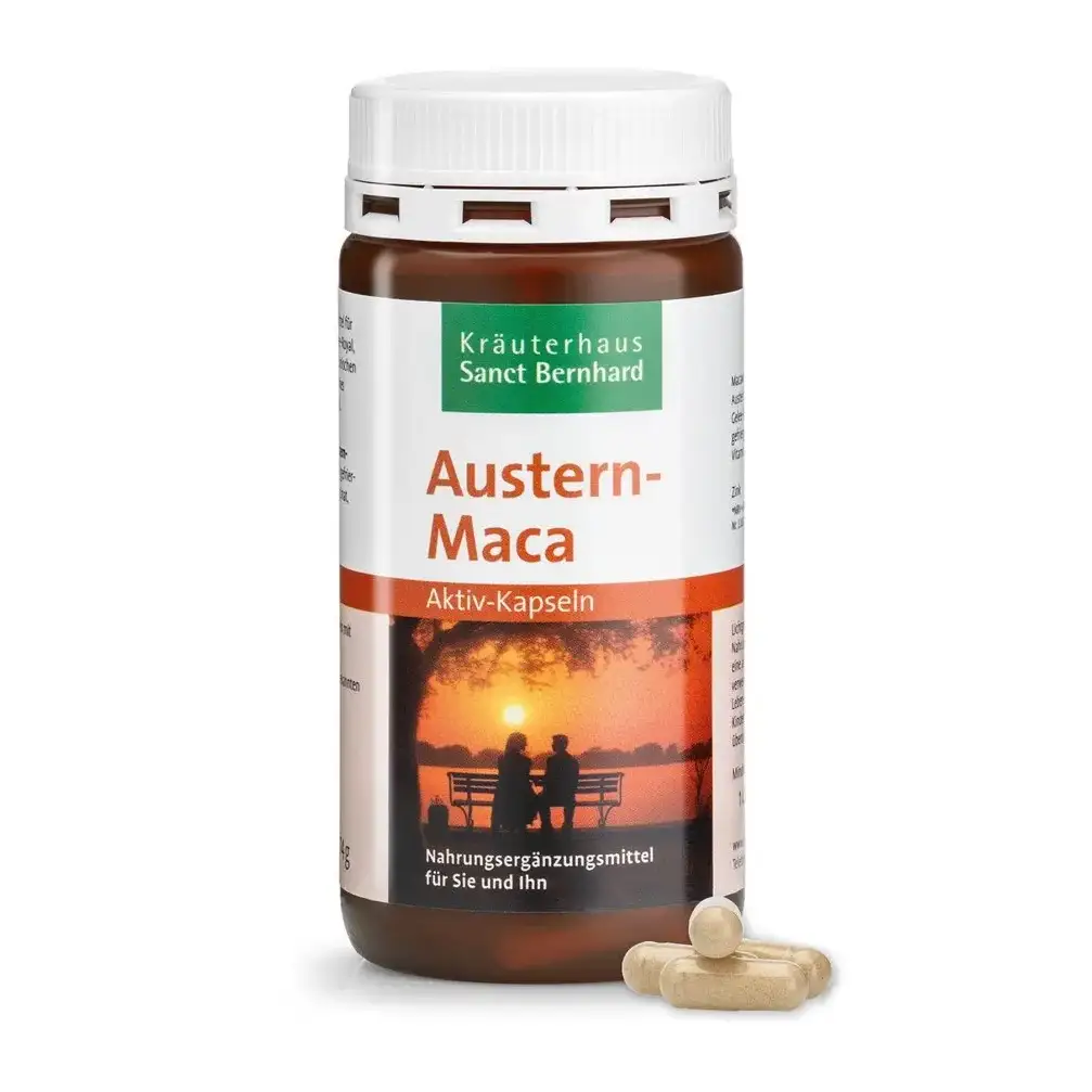 Viên uống tinh chất hàu Austern Maca Sanct Bernhard 120 viên của Đức Thuốc Tăng Cường Sinh Lý Sanct Bernhard Austern Maca, 120 viên