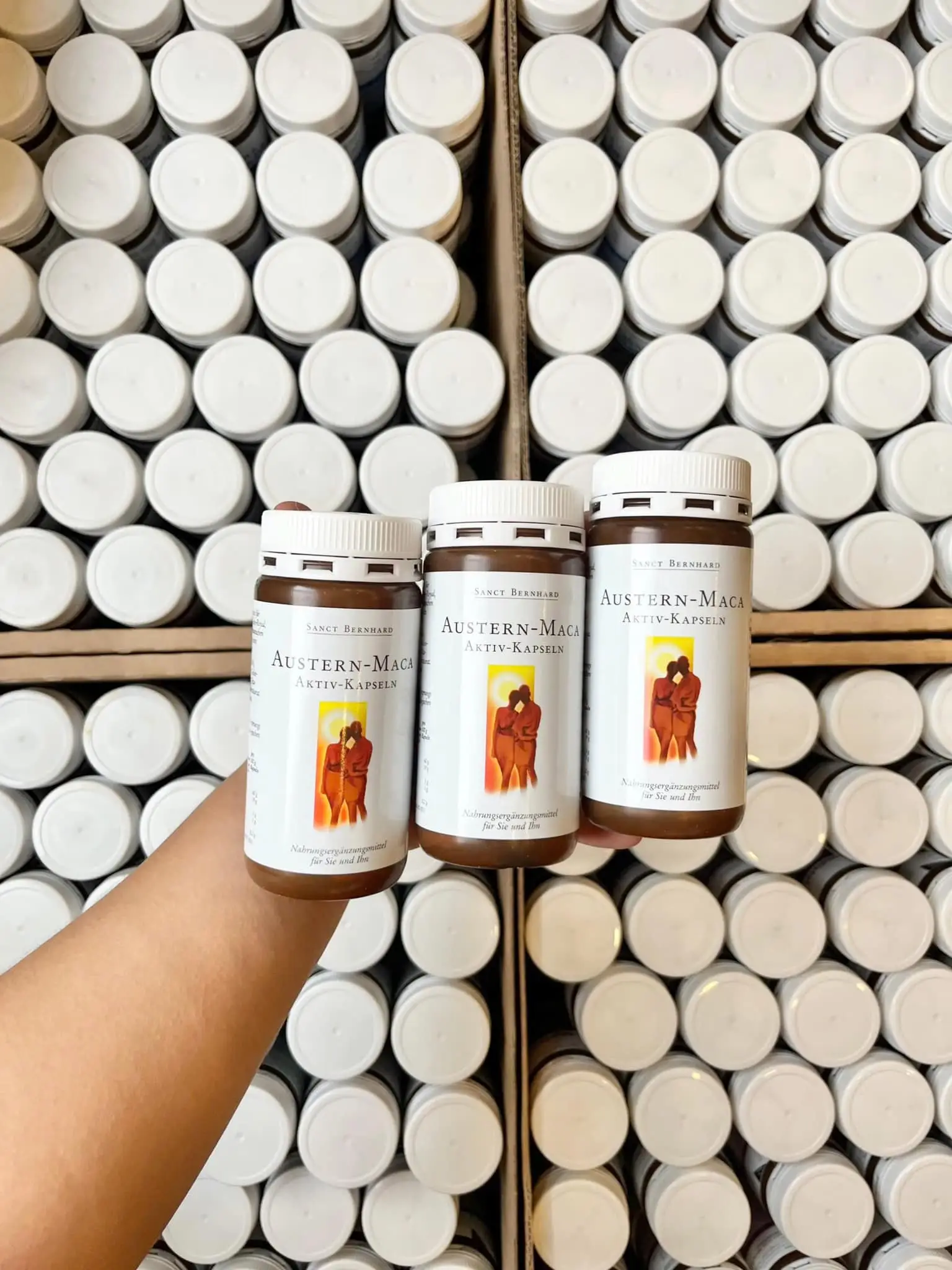 Viên uống tinh chất hàu Austern Maca Sanct Bernhard 120 viên của Đức Thuốc Tăng Cường Sinh Lý Sanct Bernhard Austern Maca, 120 viên